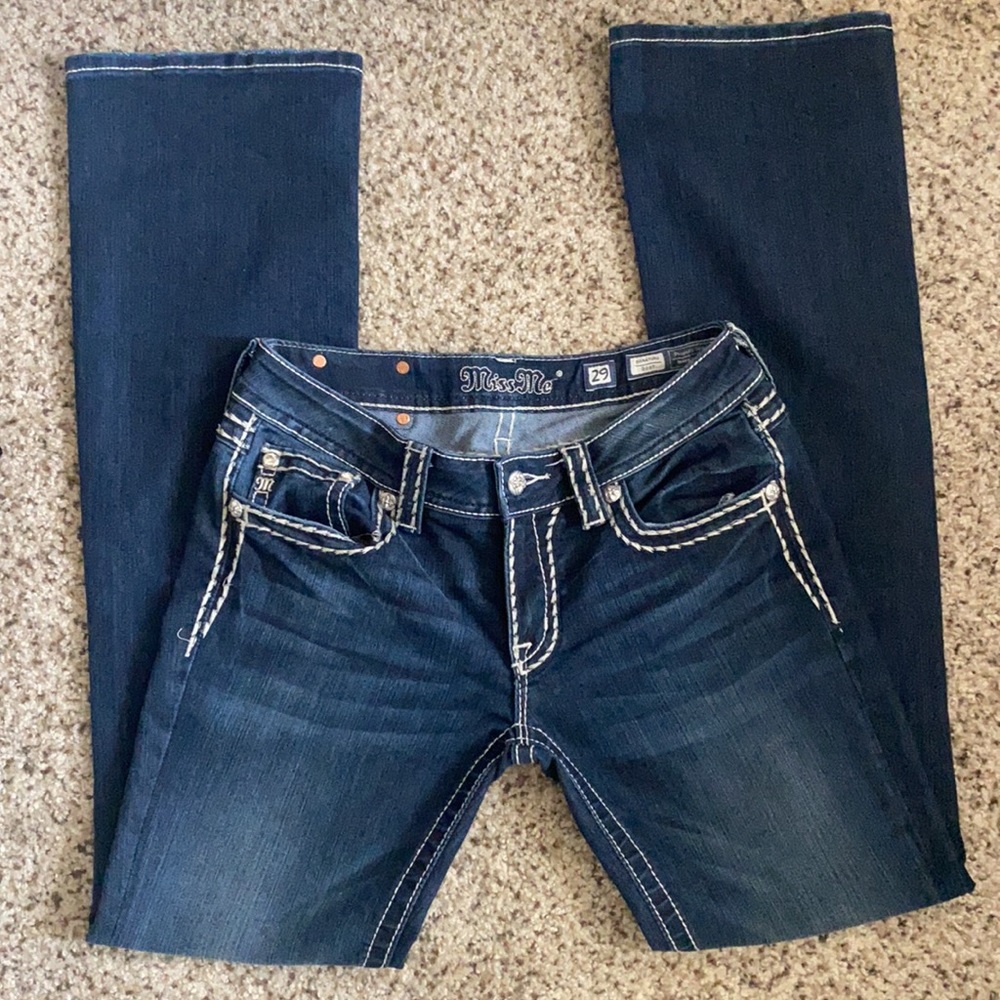 miss me signature bootcut jeans